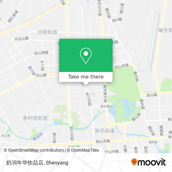 奶润年华饮品店 map