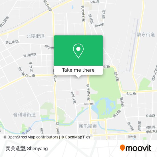 奕美造型 map