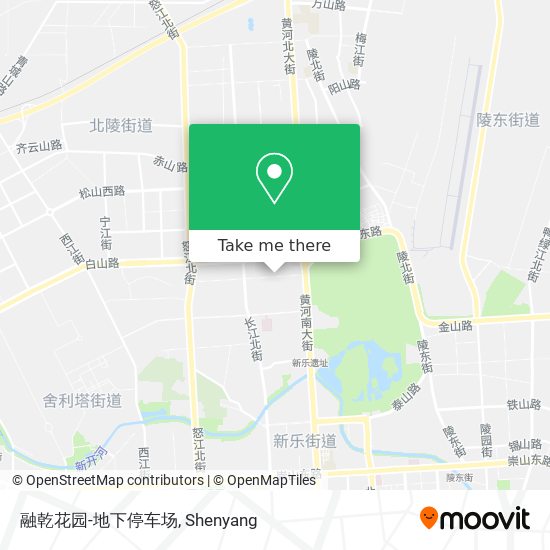 融乾花园-地下停车场 map