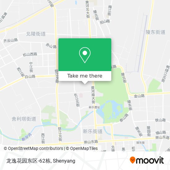 龙逸花园东区-62栋 map