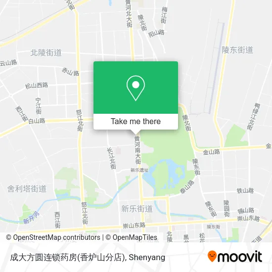 成大方圆连锁药房(香炉山分店) map