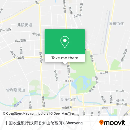 中国农业银行(沈阳香炉山储蓄所) map