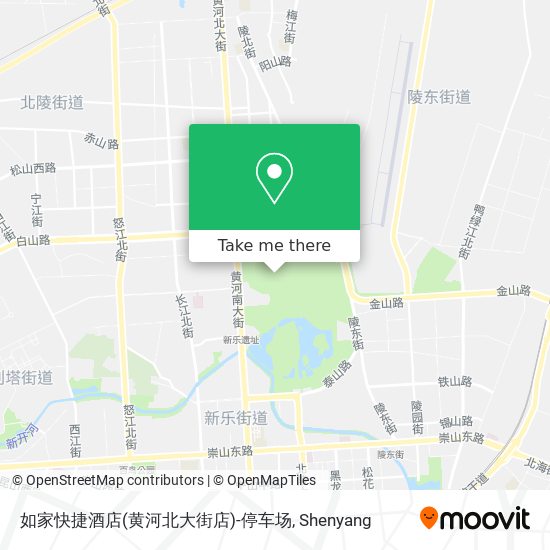 如家快捷酒店(黄河北大街店)-停车场 map