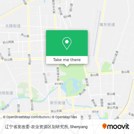 辽宁省发改委-农业资源区划研究所 map