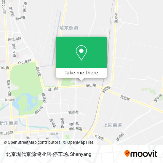 北京现代京源鸿业店-停车场 map