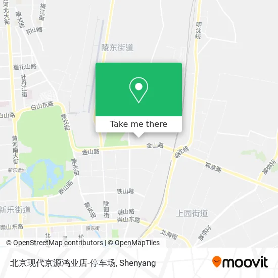 北京现代京源鸿业店-停车场 map