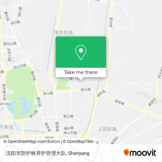 沈阳市防护林养护管理大队 map