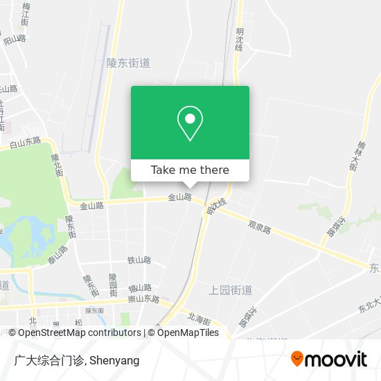 广大综合门诊 map