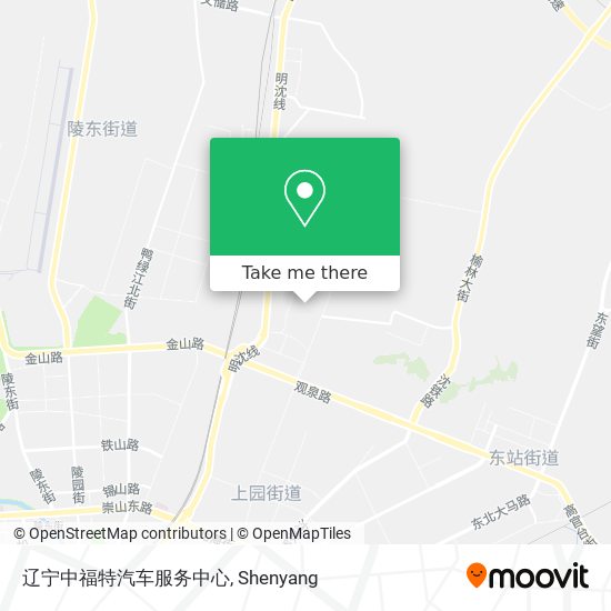 辽宁中福特汽车服务中心 map
