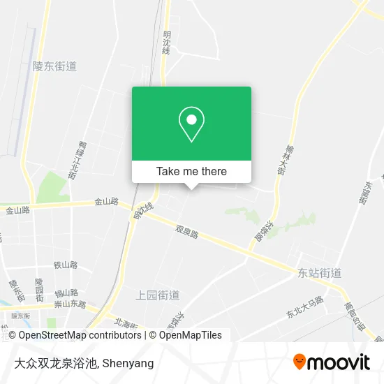 大众双龙泉浴池 map