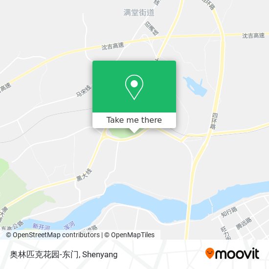 奥林匹克花园-东门 map