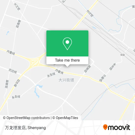 万龙理发店 map