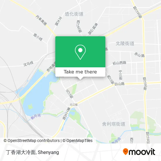 丁香湖大冷面 map