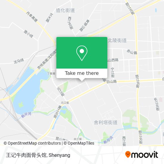 王记牛肉面骨头馆 map