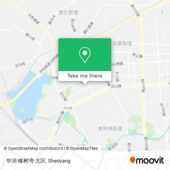 华润·橡树湾-北区 map