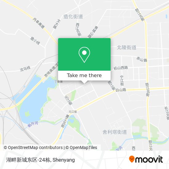 湖畔新城东区-24栋 map