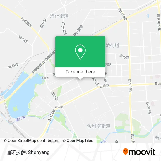 咖诺披萨 map