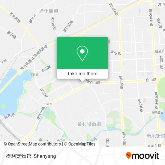 得利宠物馆 map