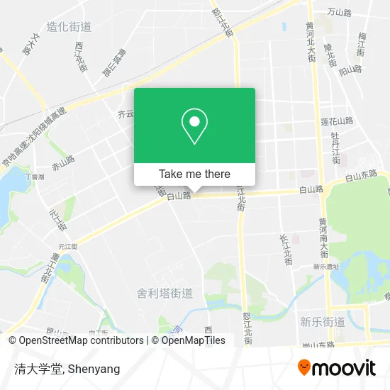 清大学堂 map