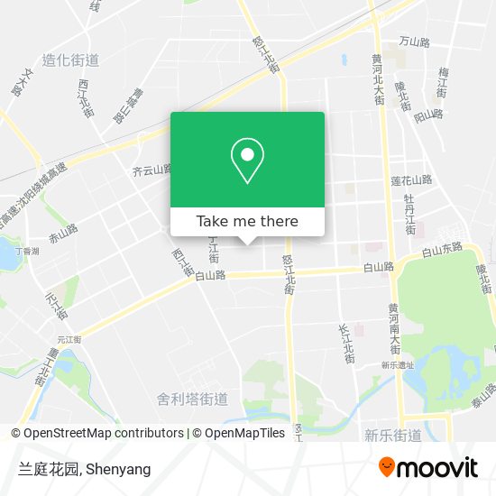 兰庭花园 map