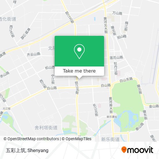 五彩上筑 map