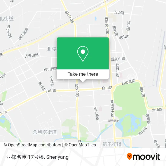 亚都名苑-17号楼 map