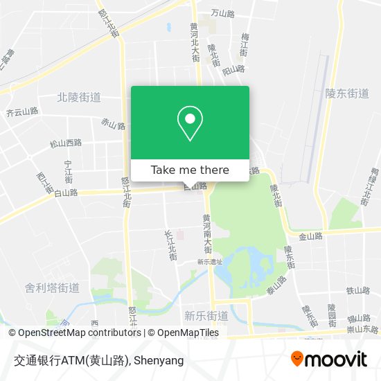 交通银行ATM(黄山路) map
