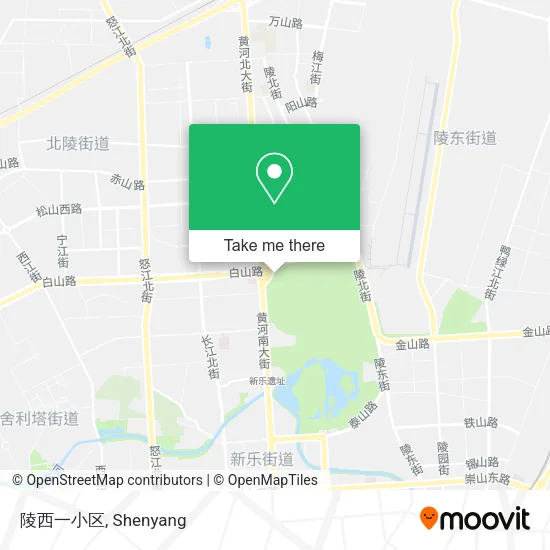 陵西一小区 map