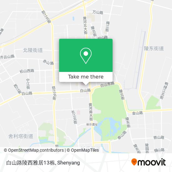 白山路陵西雅居13栋 map