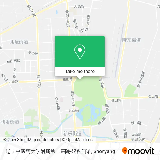 辽宁中医药大学附属第二医院-眼科门诊 map