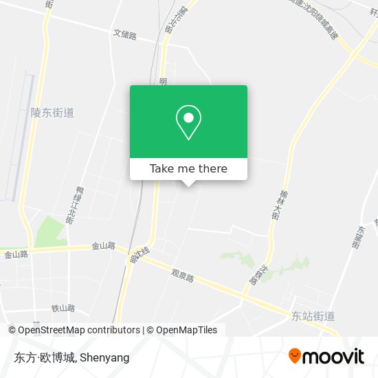 东方·欧博城 map