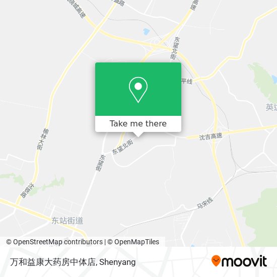 万和益康大药房中体店 map