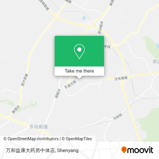 万和益康大药房中体店 map