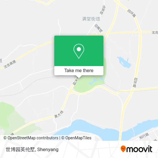 世博园英伦墅 map