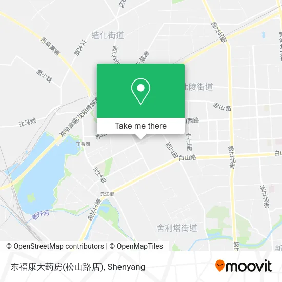 东福康大药房(松山路店) map