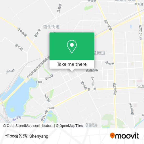 恒大御景湾 map