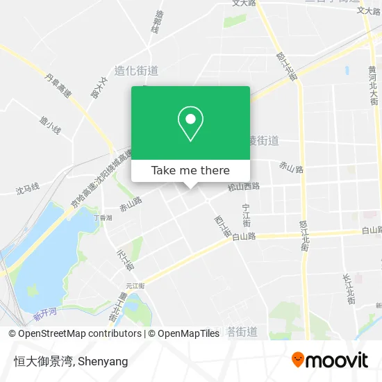 恒大御景湾 map