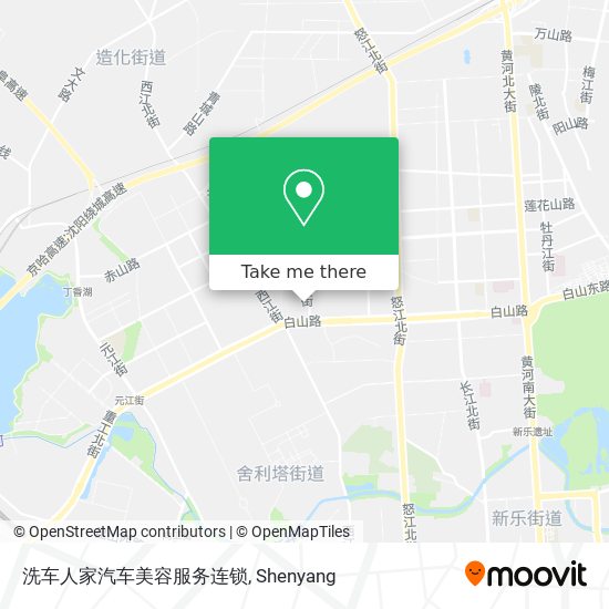 洗车人家汽车美容服务连锁 map