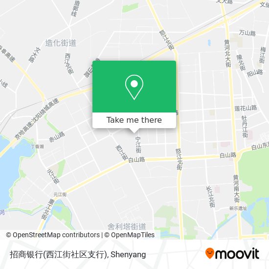 招商银行(西江街社区支行) map