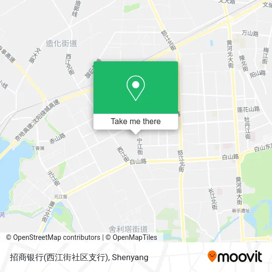 招商银行(西江街社区支行) map