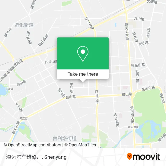 鸿运汽车维修厂 map