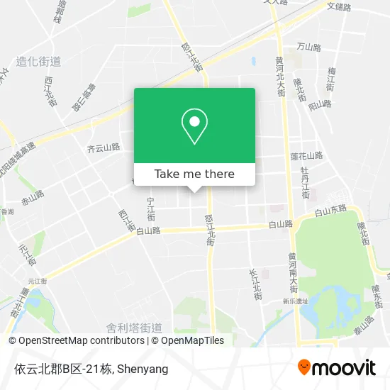 依云北郡B区-21栋 map