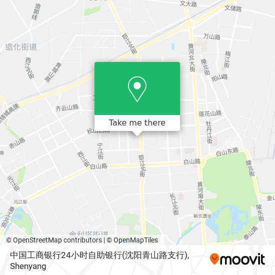 中国工商银行24小时自助银行(沈阳青山路支行) map