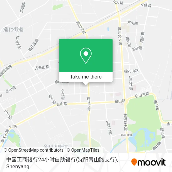 中国工商银行24小时自助银行(沈阳青山路支行) map
