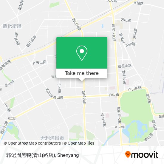 郭记周黑鸭(青山路店) map