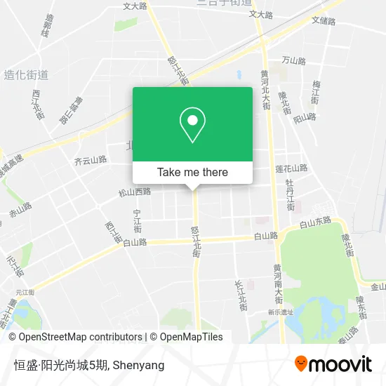 恒盛·阳光尚城5期 map