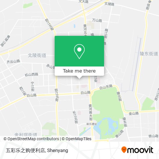 五彩乐之购便利店 map