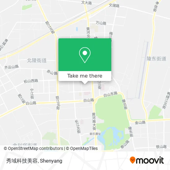 秀域科技美容 map