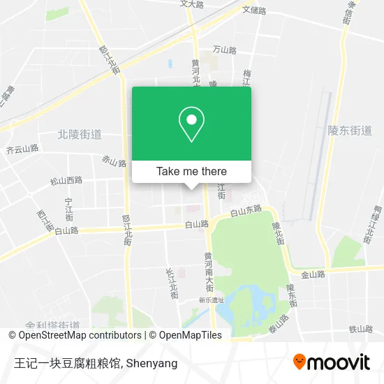 王记一块豆腐粗粮馆 map