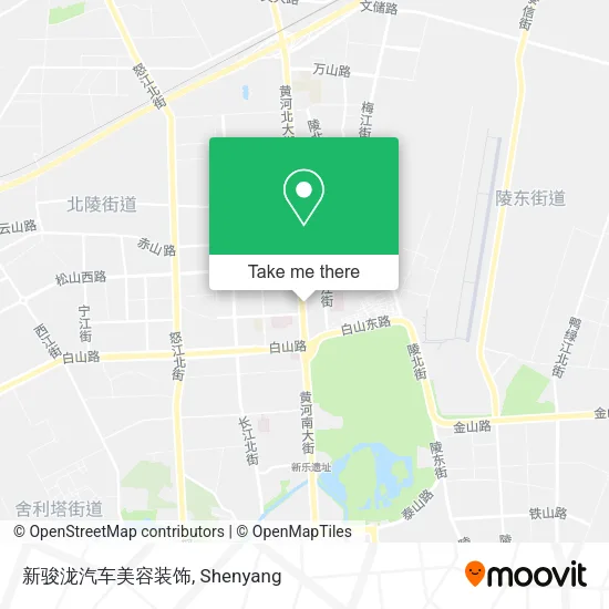 新骏泷汽车美容装饰 map
